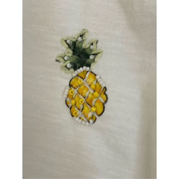 Westport women’s white pineapple tshirt 3X - Picture 7 of 7